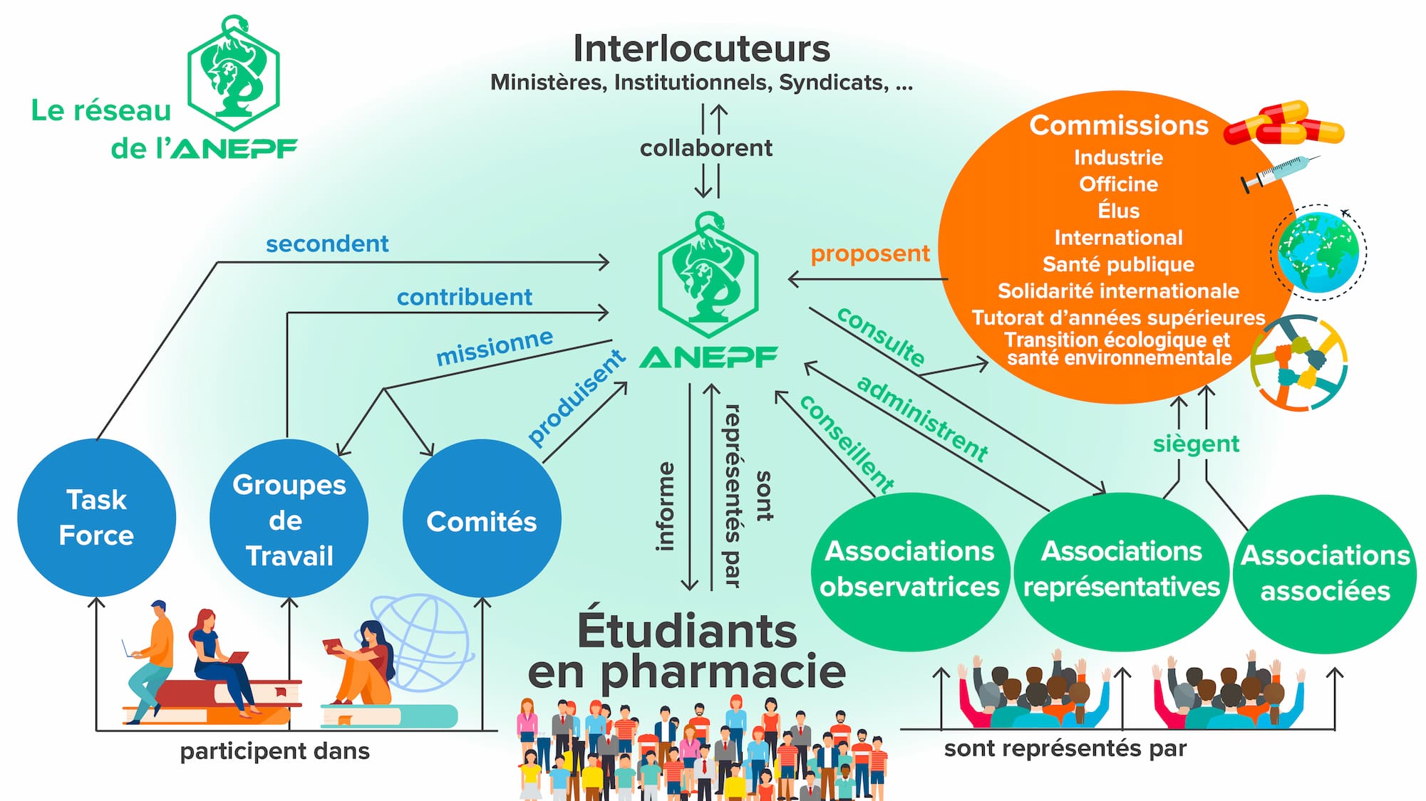 Organigramme ANEPF