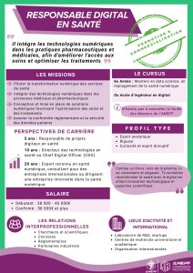 Fiche métier responsable digital en santé